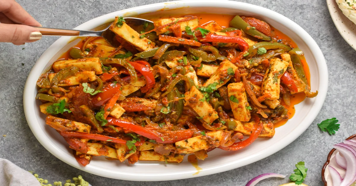 Paneer jalfrezi