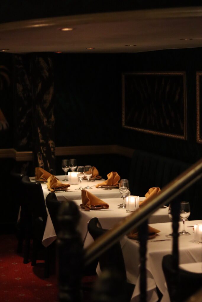 Private dining room for business events at The India 4 Fleet Street
