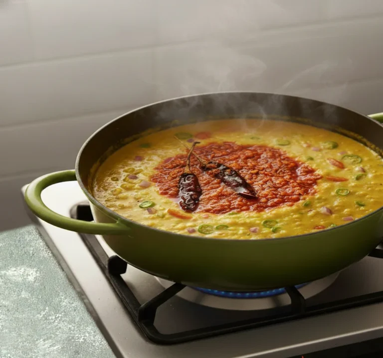 Pour the Tarka Over the Dal